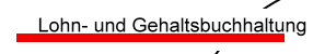 Lohn- und Gehaltsabrechnung